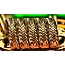 SUPER Alien Clapton V3 pro(AK) Ni80 0,30 Ohm 3 core (Dual 0,15 ohm) hazır sarılı 6 lı paket 