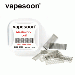 MESH COİL Nİ80  0,17 OHM ZEUS X ve KYLİN M UYUMLU 