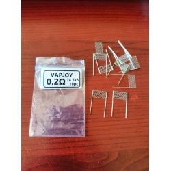 VAPJOY  0,20 ohm COİL MESH SARIM TELİ 14,5*8 mm