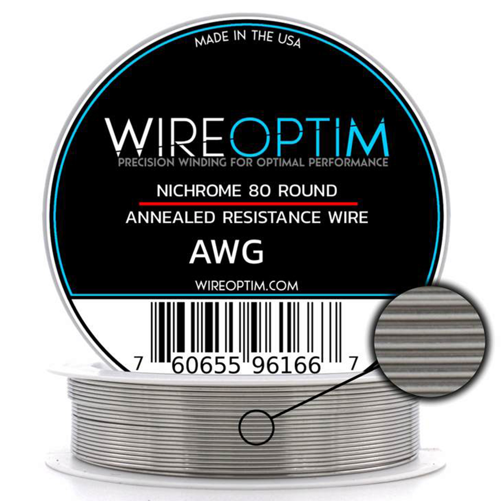 TEMCo Nichrome 80 series wire 26 Gauge 100 FT Resistance AWG ga 